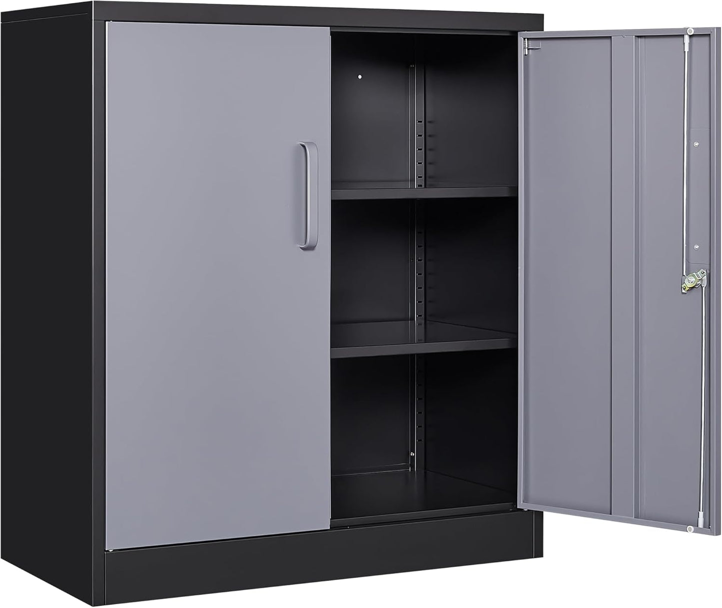 SISESOL Metal Storage Cabinet with Locking Doors for Security