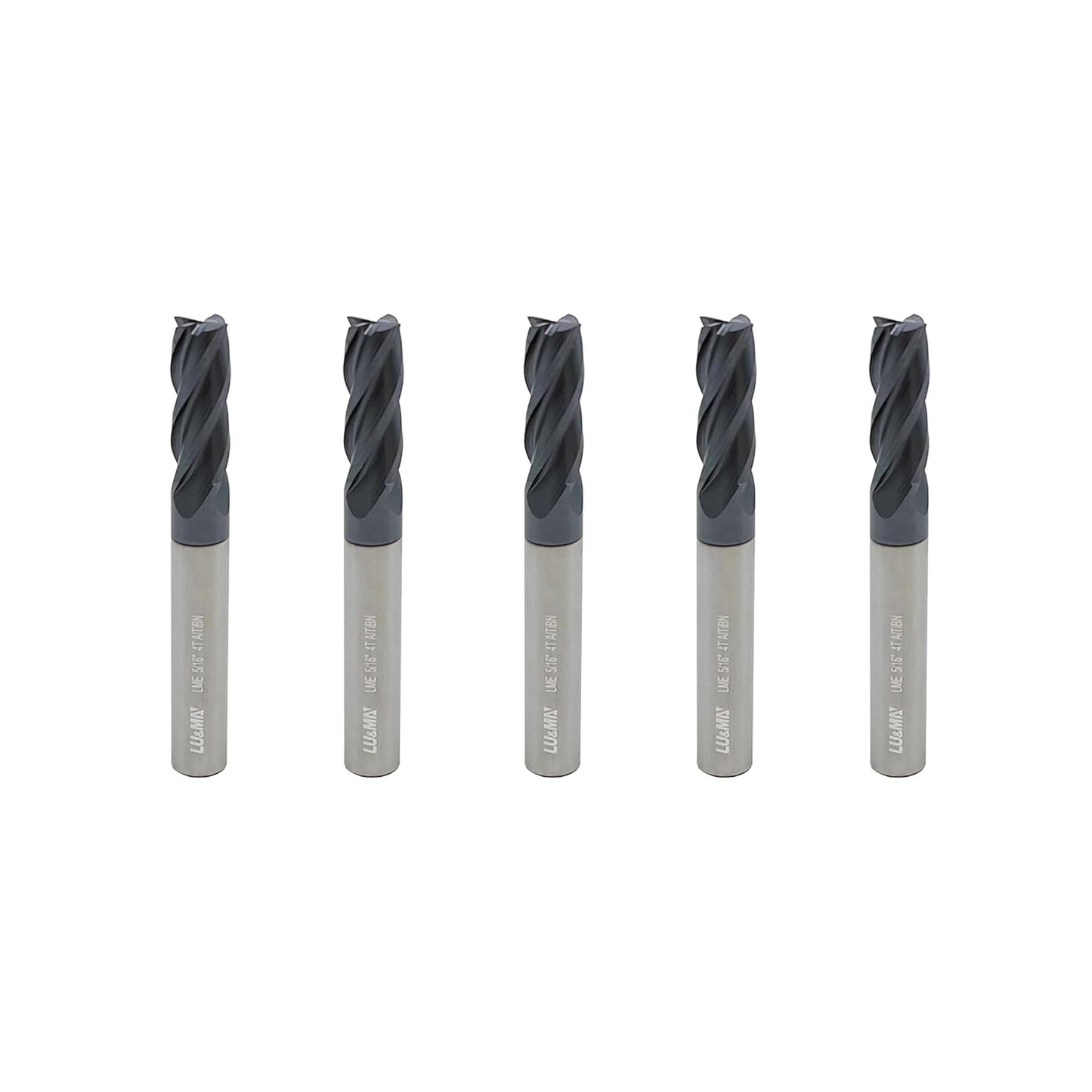 Carbide Square End Mill 4 Flute 5/16 Inch for Precision Cutting