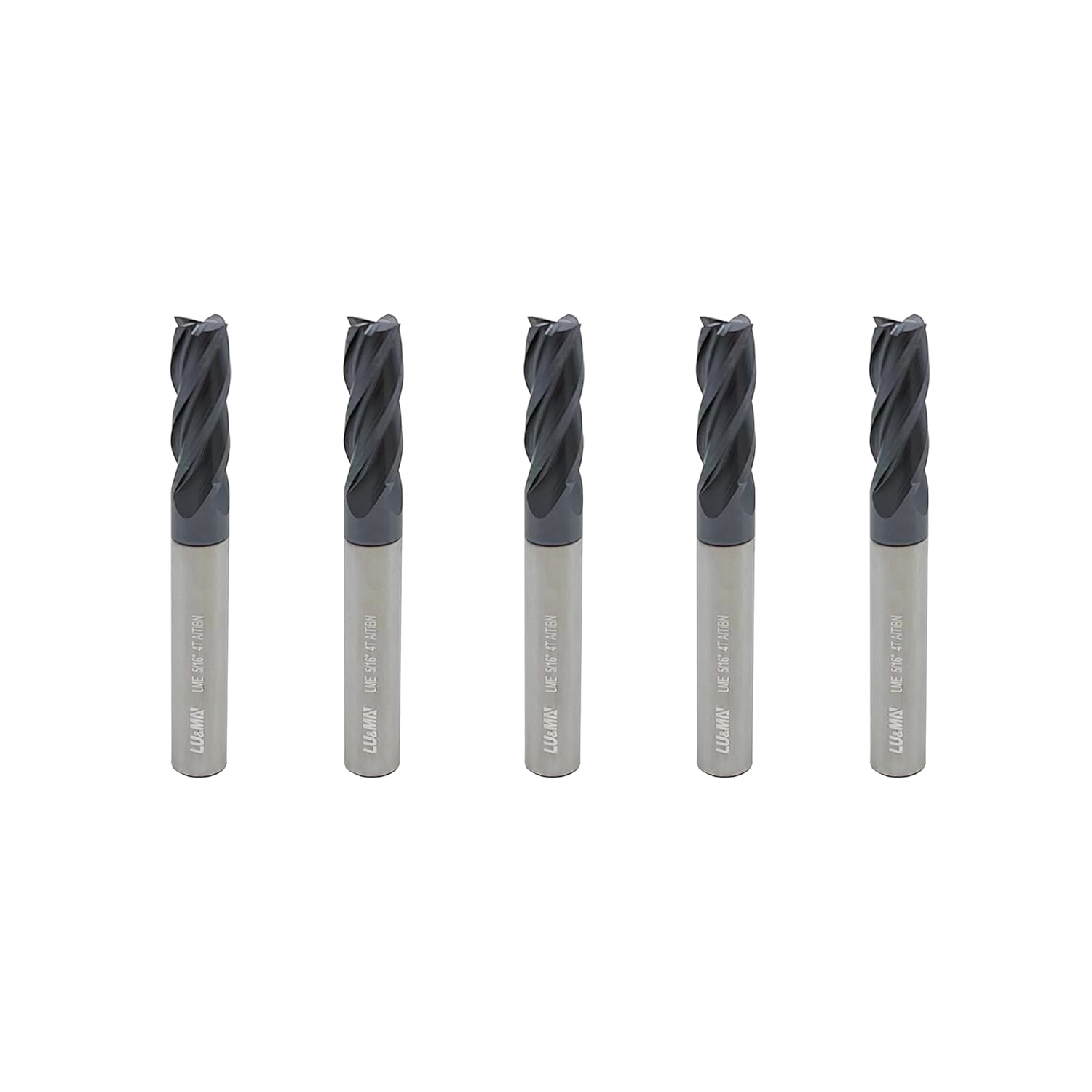 Carbide Square End Mill 4 Flute 5/16 Inch for Precision Cutting