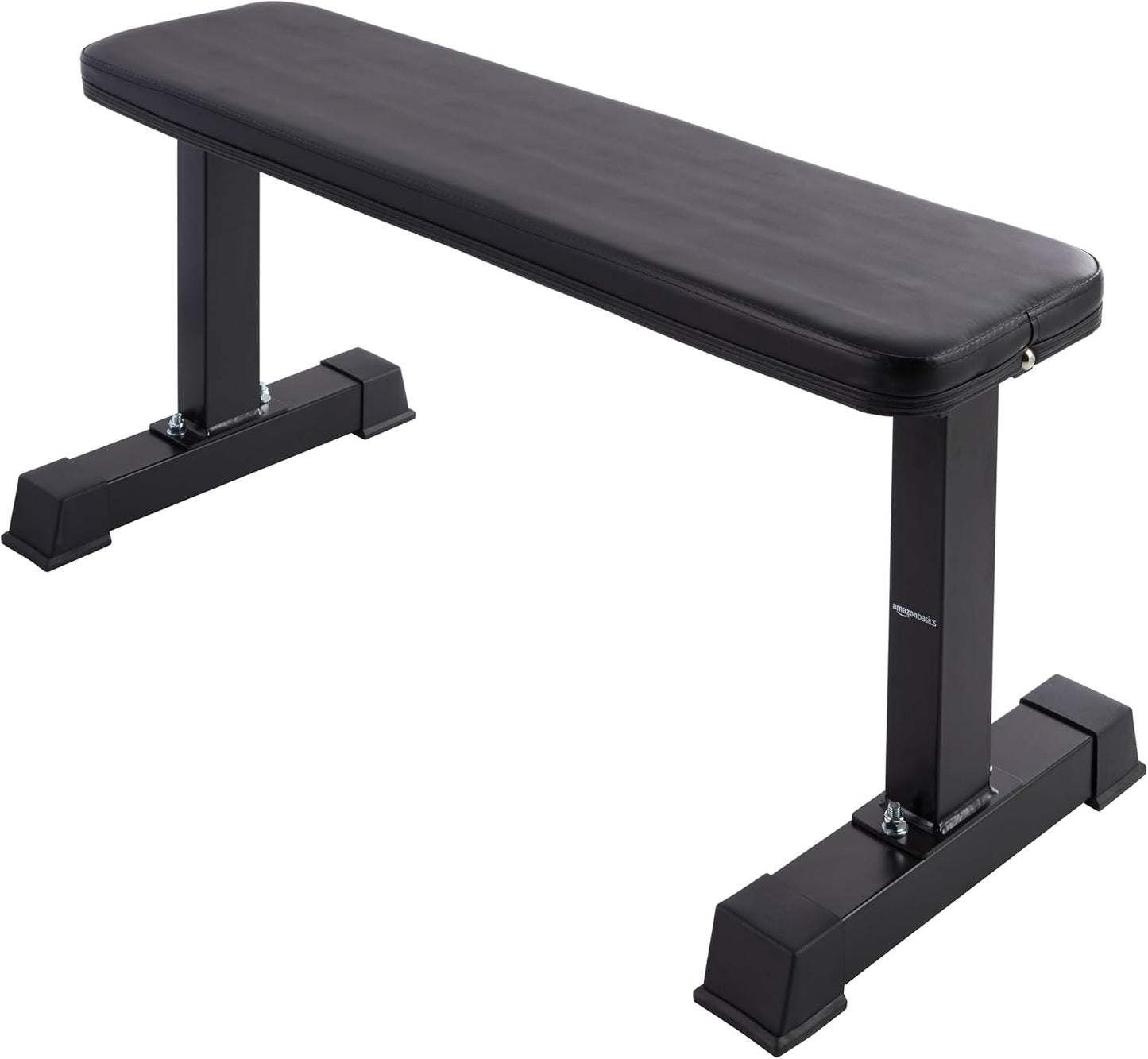Flat Weight Bench for Home Gym by Basics - Durable & Stable