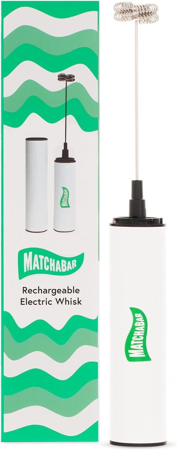 Matcha Whisk Electric Frother - Dual Speed Mixer