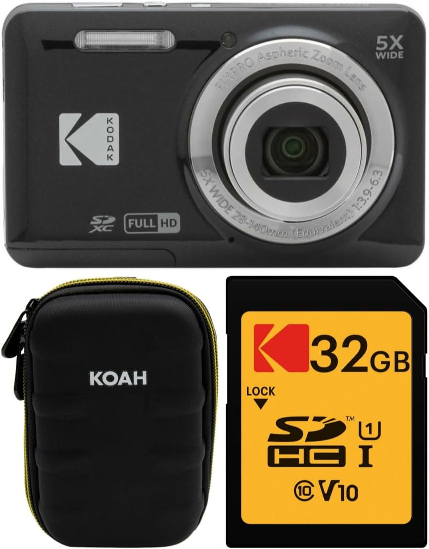 Kodak PIXPRO Friendly Zoom FZ55 Digital Camera Bundle Review