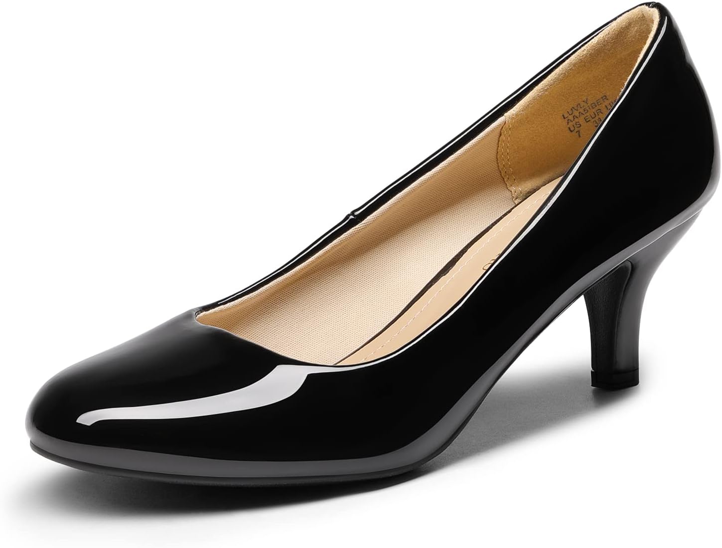 DREAM PAIRS Women's Comfortable Low Heel Pump Shoes for Style