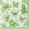 Elegant Green Delft Paper Napkins - Set of 20 by Caspari