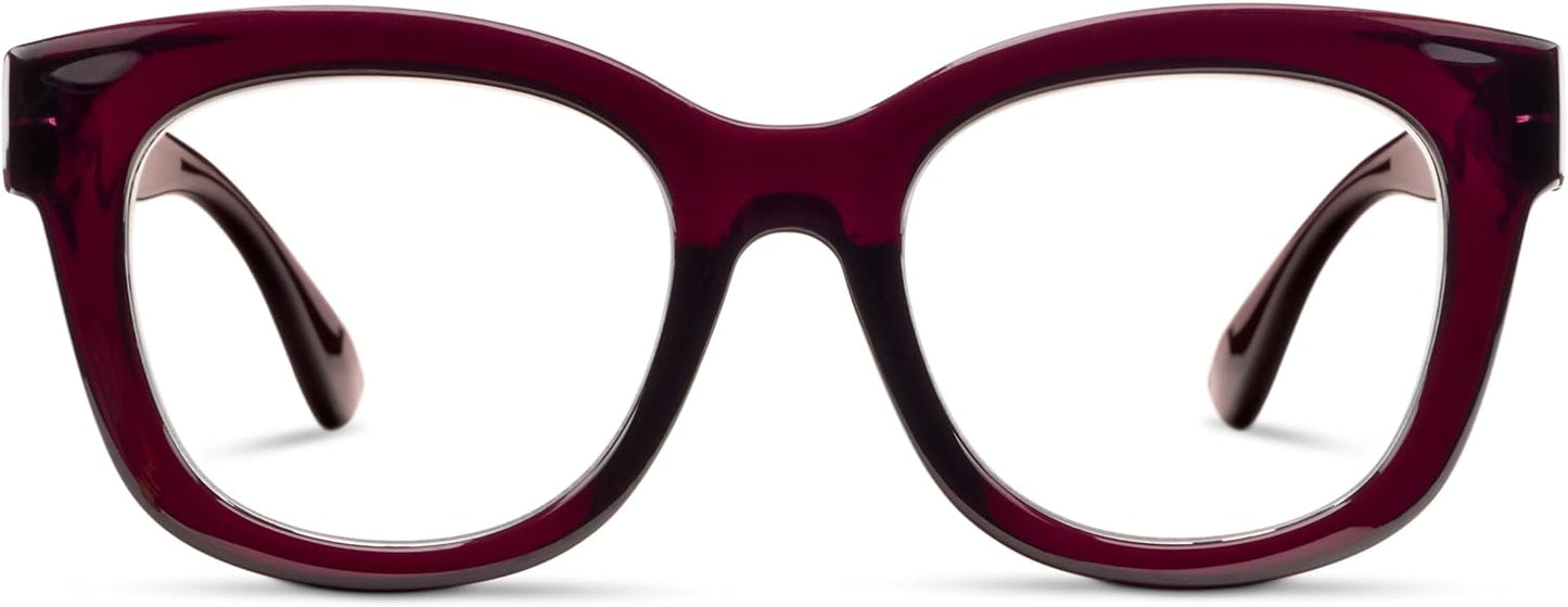 Peepers Center Stage Women's Oversized Blue Light Glasses Review