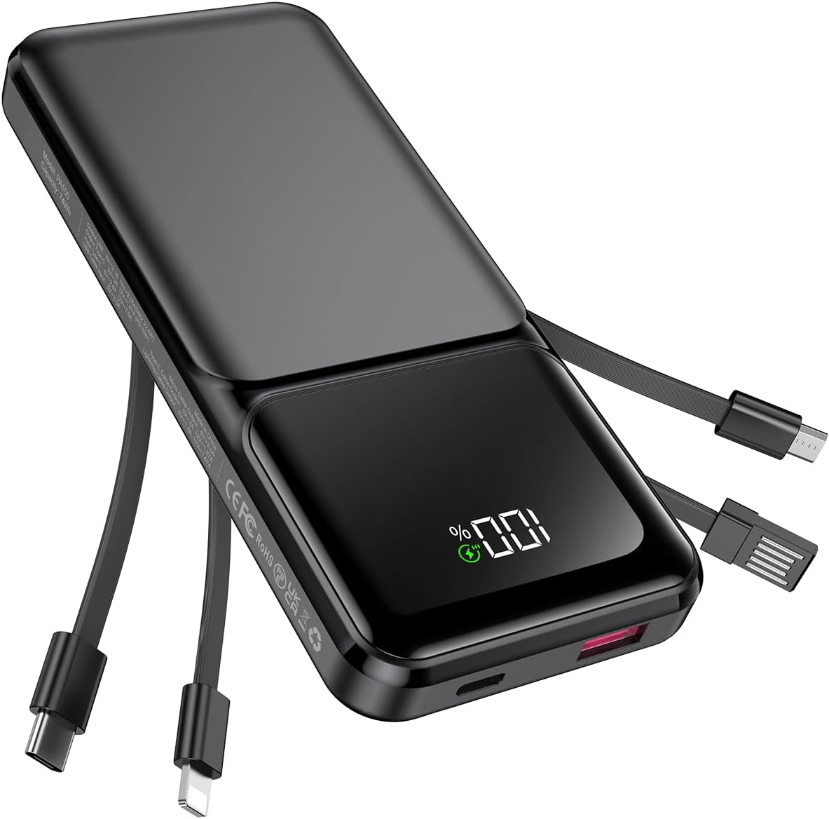 Ultra-Fast 22.5W Portable Charger - 20000mAh Slim Power Bank for Multi-Device Travel