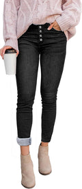 Fleece Lined Jeans Jeggings - Warm High Waisted Skinny Thermal