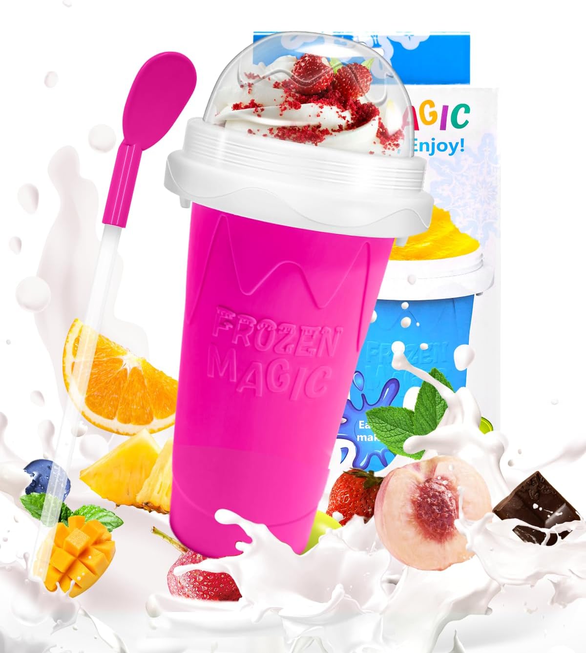 Portable Slushy Maker Cup | DIY Magic Squeeze Cup