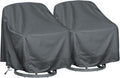 Outdoor Swivel Lounge Chair Cover 2 Pack - Durable Waterproof