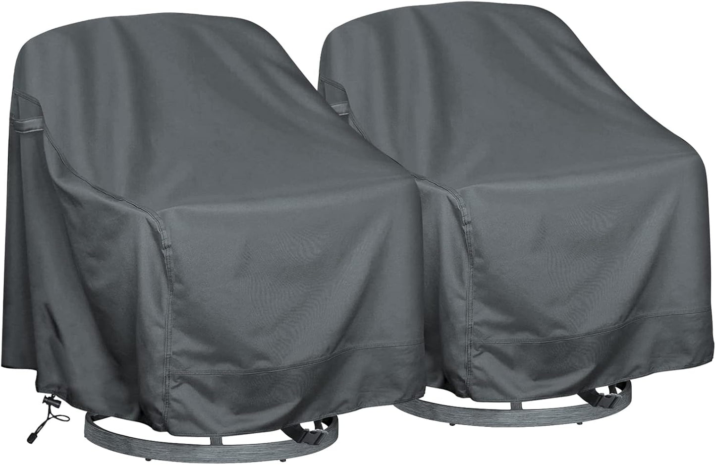 Outdoor Swivel Lounge Chair Cover 2 Pack for All Seasons
