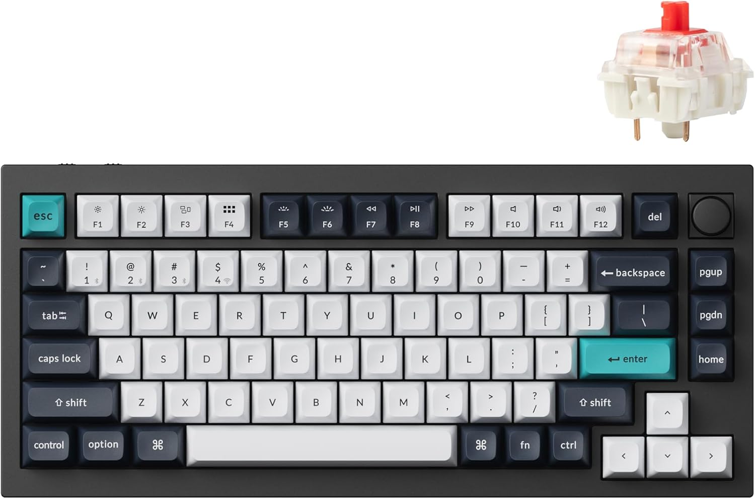 Keychron Q1 Max: Hot-Swappable RGB Knob Keyboard