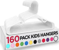Utopia Home 160 Pack Kids Hangers - Slim Non-Slip Baby Hangers