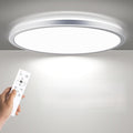 BLNAN 12in Dimmable LED Flush Mount Ceiling Light - Slim Remote