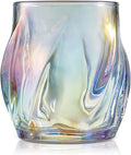 Colorful Twisted Whiskey Glasses Set - Enhance Your Drinking Experience!