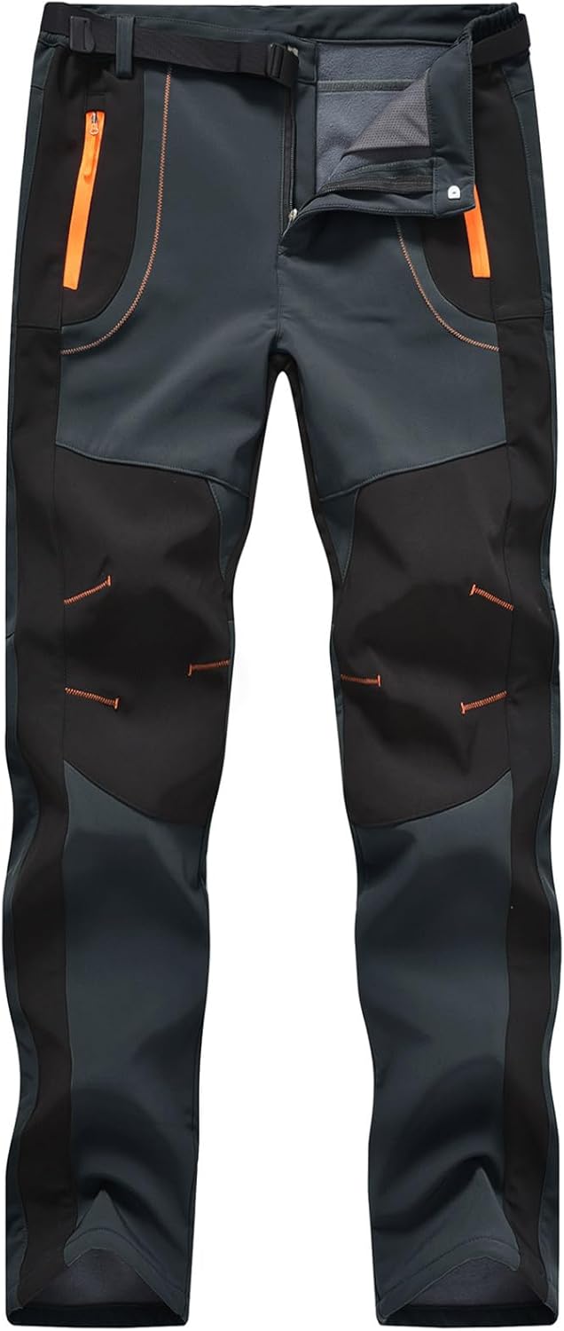 Rdruko Men's Snow Ski Pants Waterproof Insulated Winter Gear