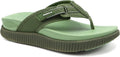 Womens Orthotic Cushion Flip Flops for Women - Adjustable Flatform