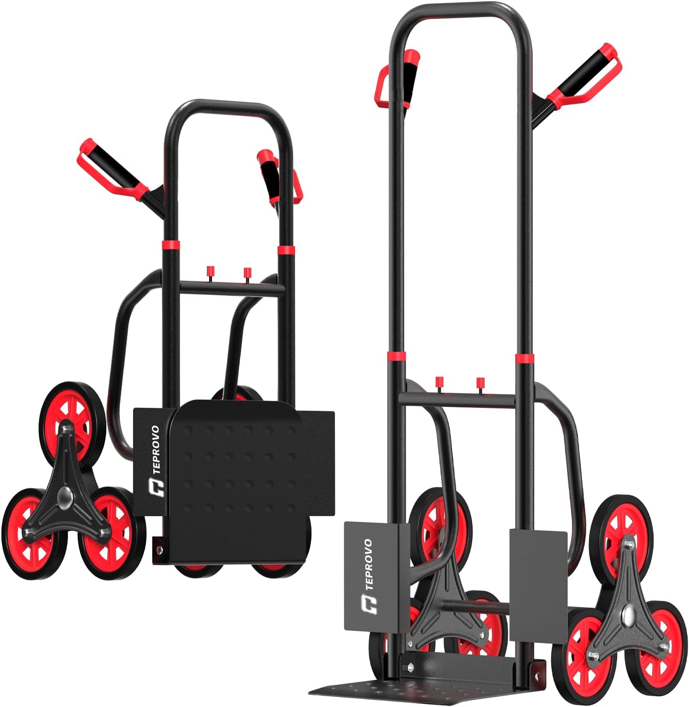 Stair Climbing Hand Truck 440lb Heavy Duty Dolly Cart for Stairs