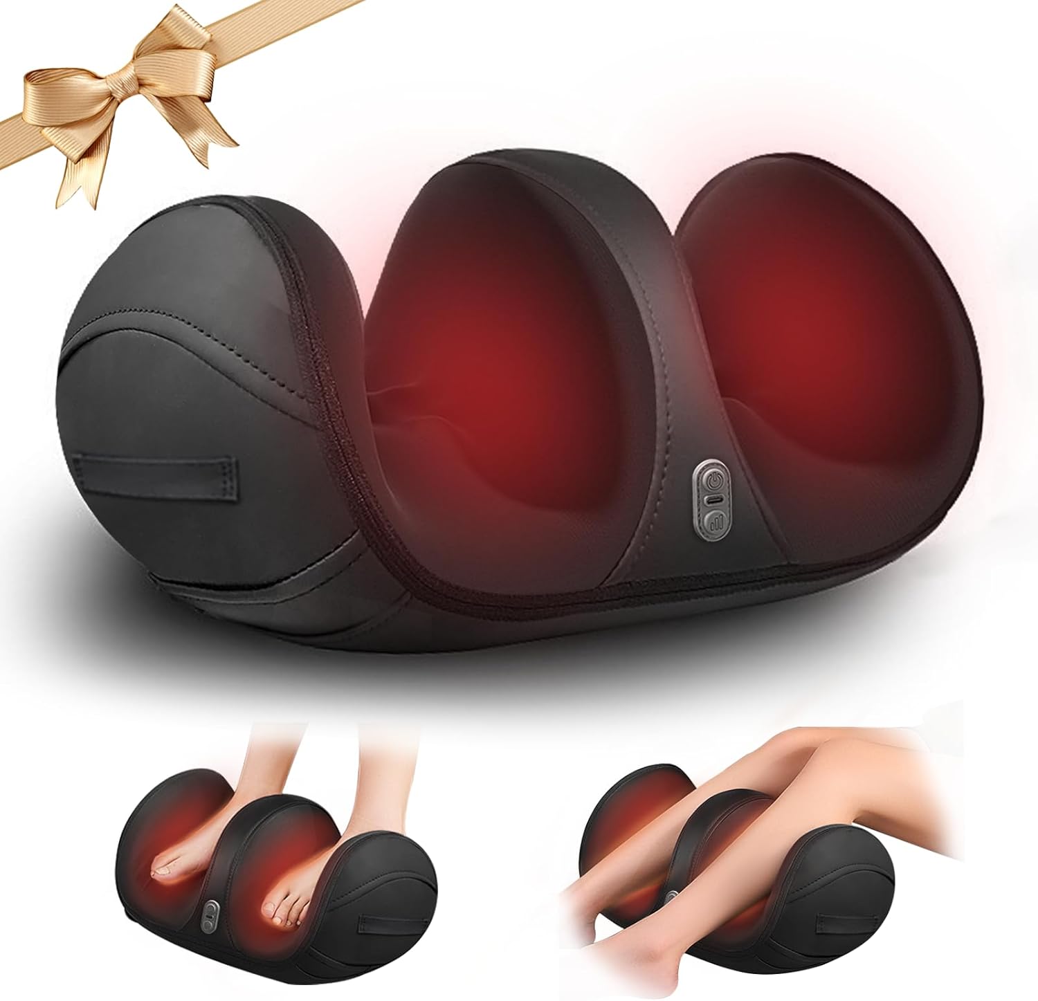 Shiatsu Foot Massager Machine with Heat for Ultimate Relaxation