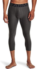 Under Armour Men's HeatGear 3/4 Leggings - Lightweight Compression Fit