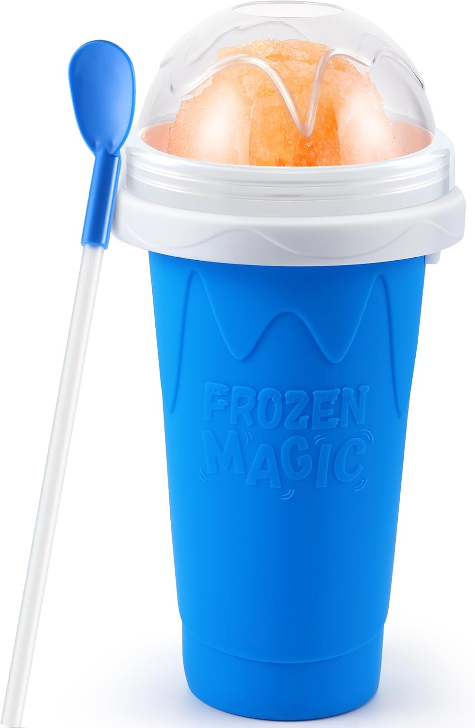 TikTok Slushy Cup - Instant Frozen Fun! (Blue)