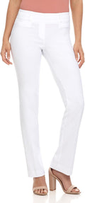 Rekucci Womens Ease into Comfort Fit Barely Bootcut Pants - Office dry