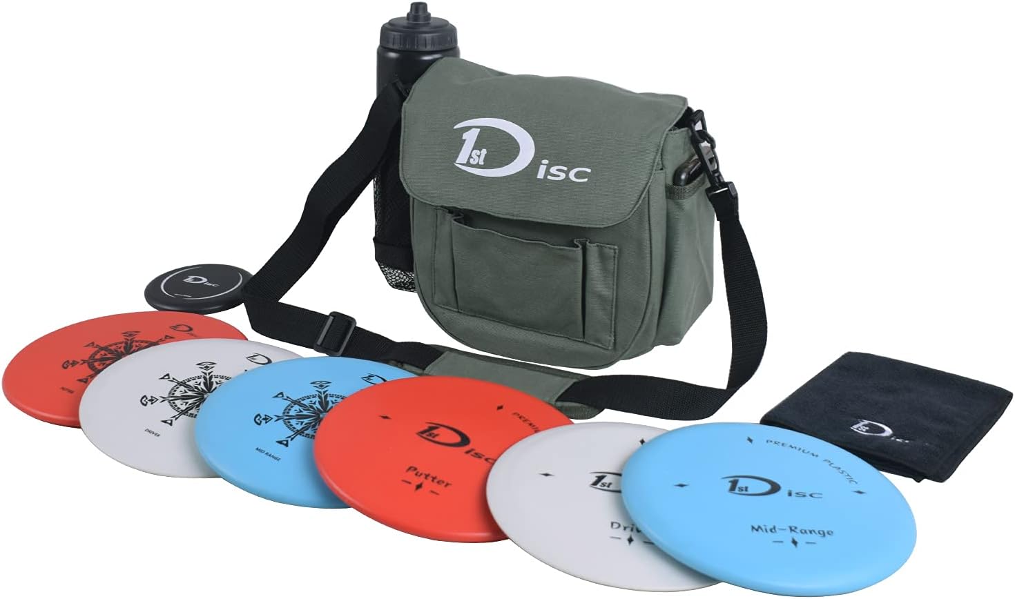 Complete Disc Golf Set with Bag - Ace Every Throw!