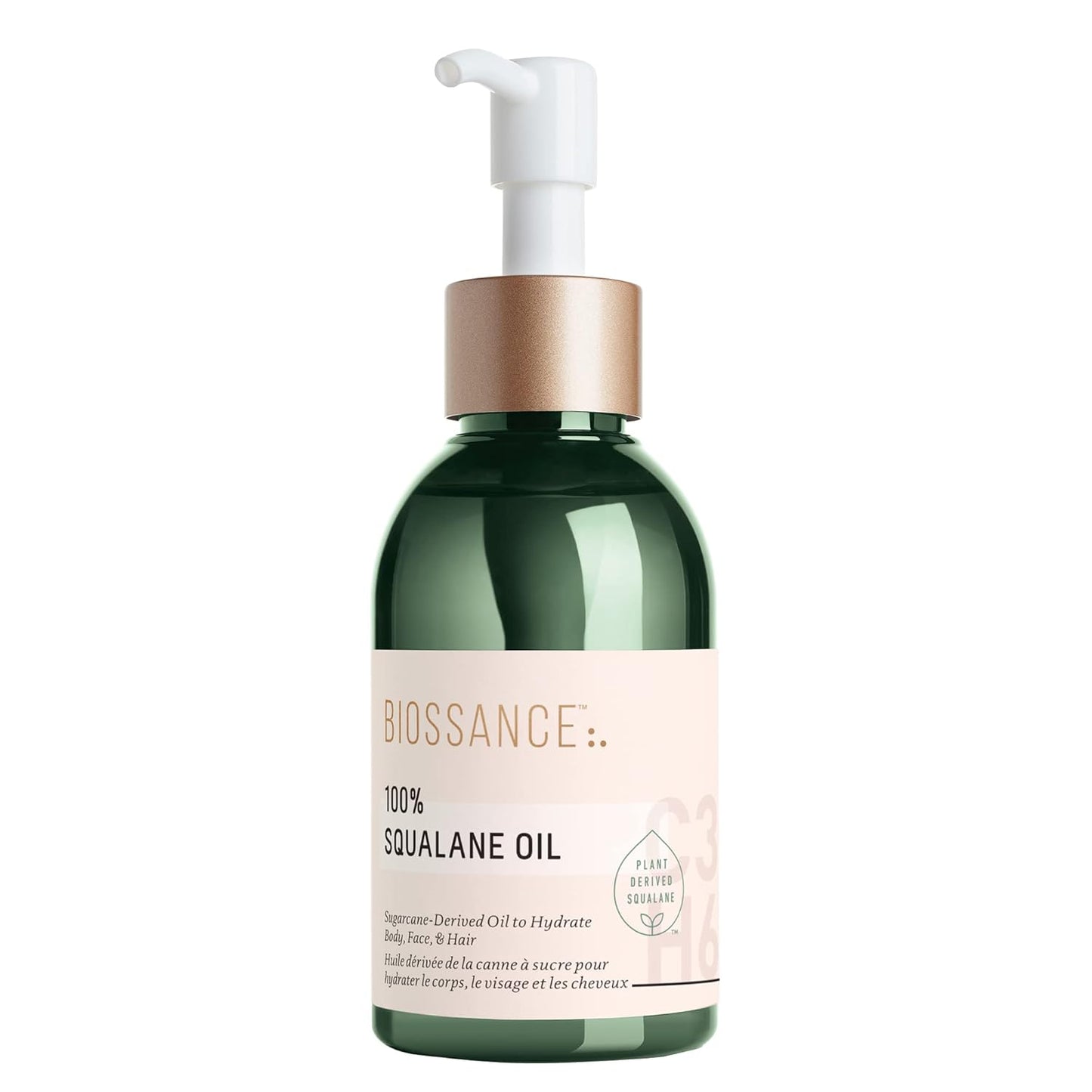 BIOSSANCE 100% Squalane Oil - Hydrating Vegan Face & Body Oil