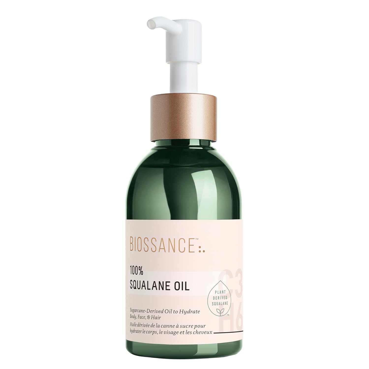 BIOSSANCE 100% Squalane Oil - Hydrating Vegan Face & Body Oil