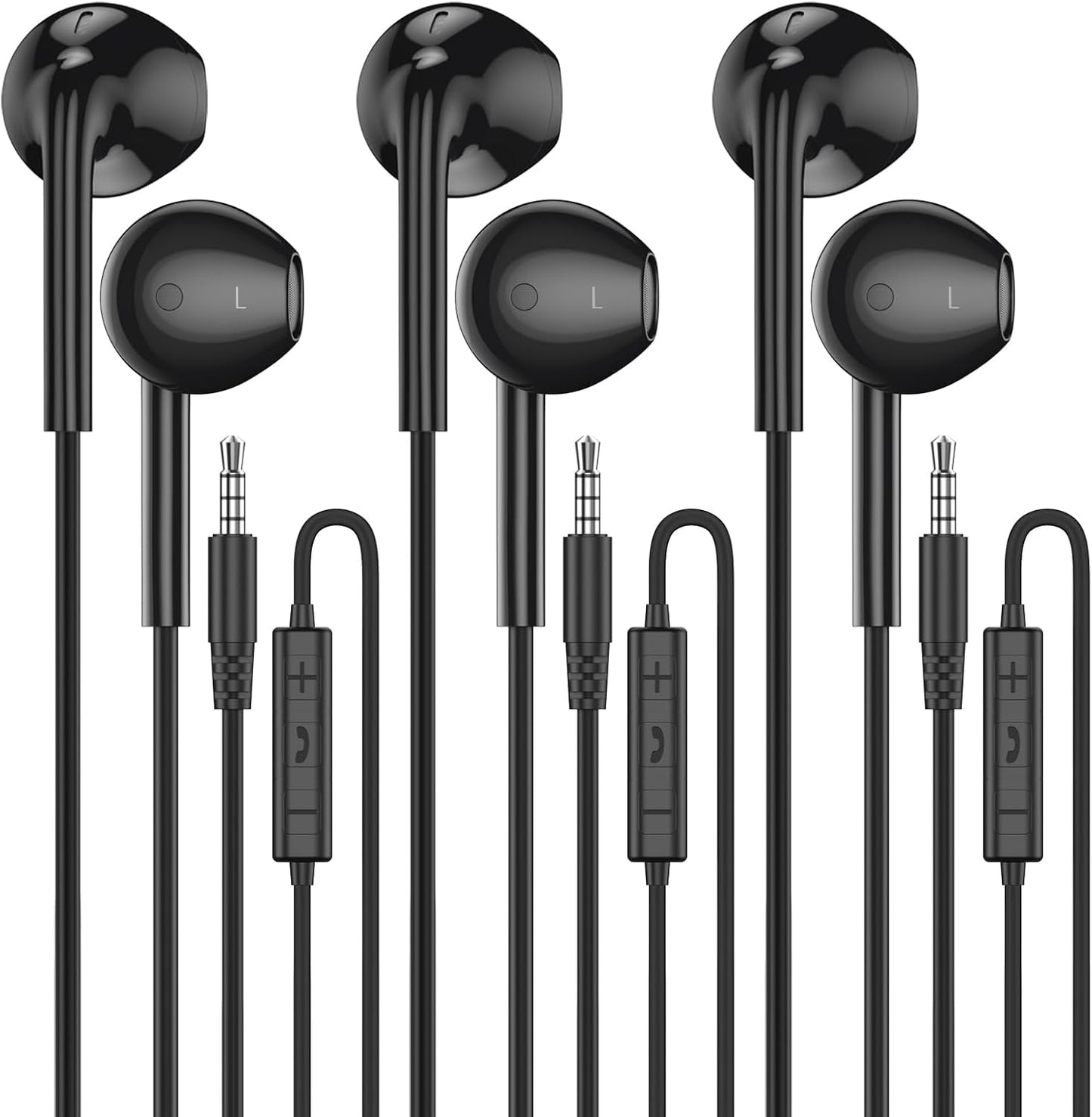 MOSWAG In-Ear Wired Earbuds - Crystal Clear Sound