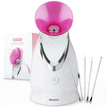 EZBASICS Facial Steamer Ionic Face Steamer for Home Facial - Warm Mist