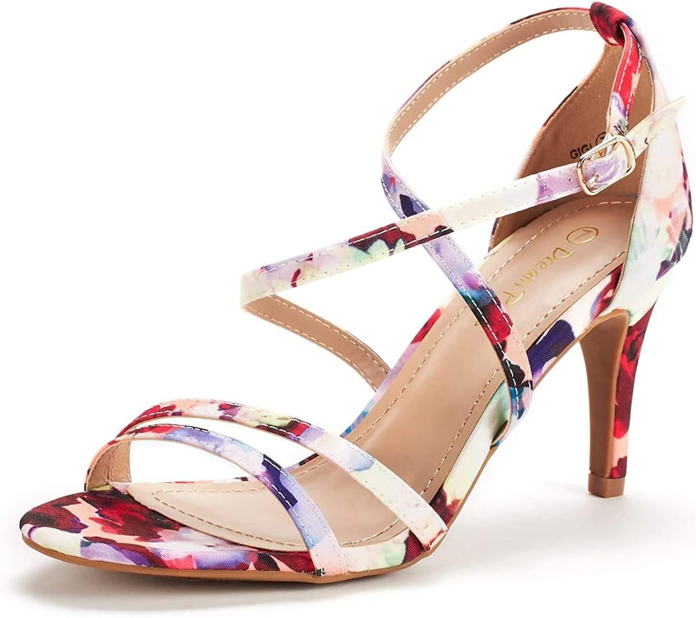 DREAM PAIRS Women's Fashion Stilettos Open Toe Pump Sandals