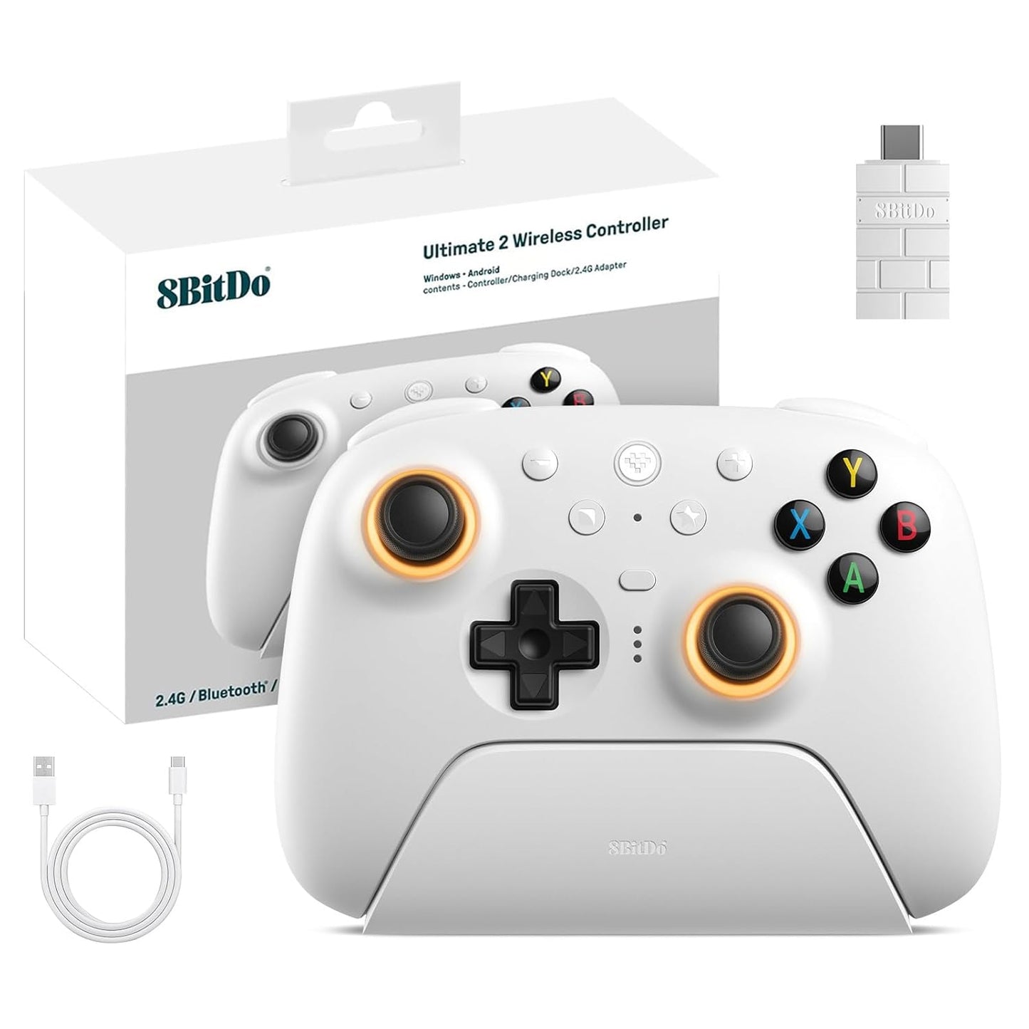 RunSnail 8Bitdo Ultimate 2 Wireless Controller for Gaming