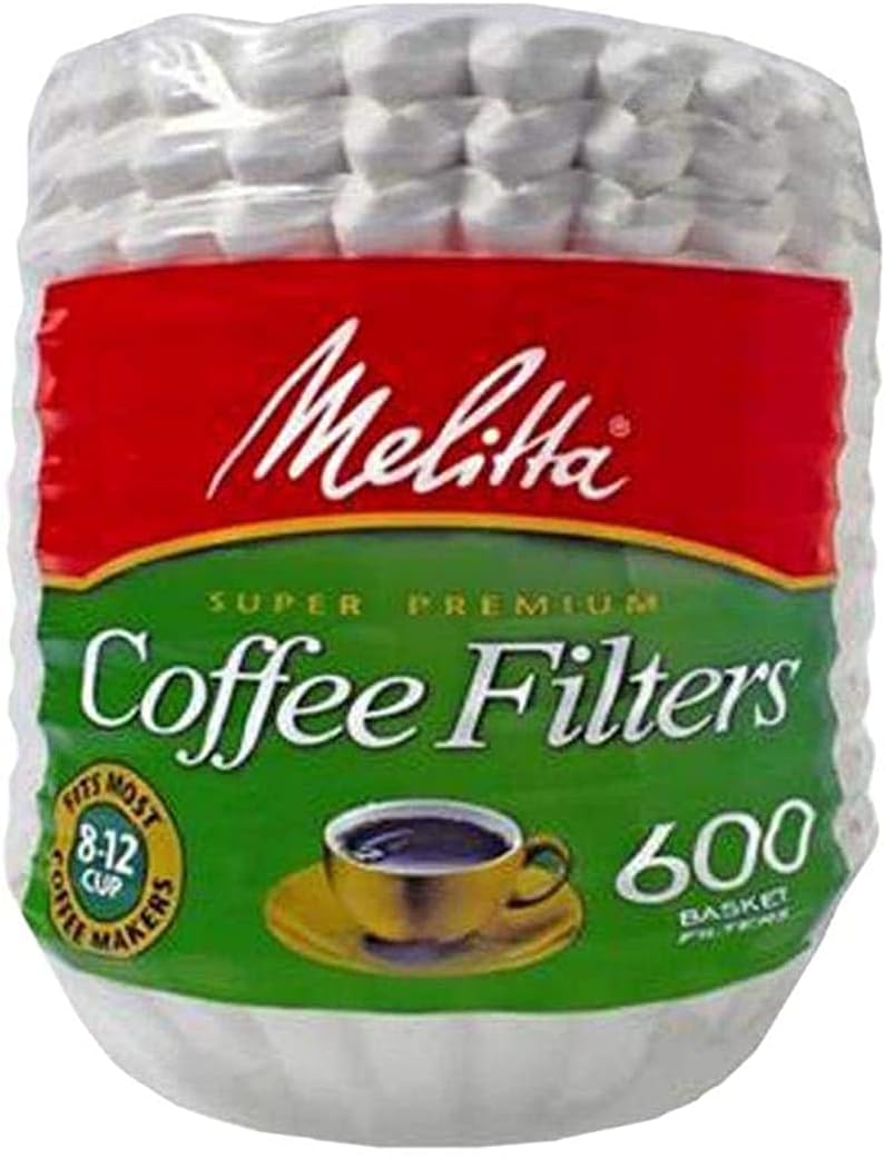 Melitta 600 Coffee Filters for 8-12 Cups