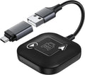 Wireless CarPlay & Android Auto Car Adapter 2 in 1 - Faster Connection