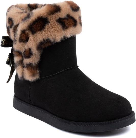 Juicy Couture Women's Slip On Winter Snow Boots for Comfort