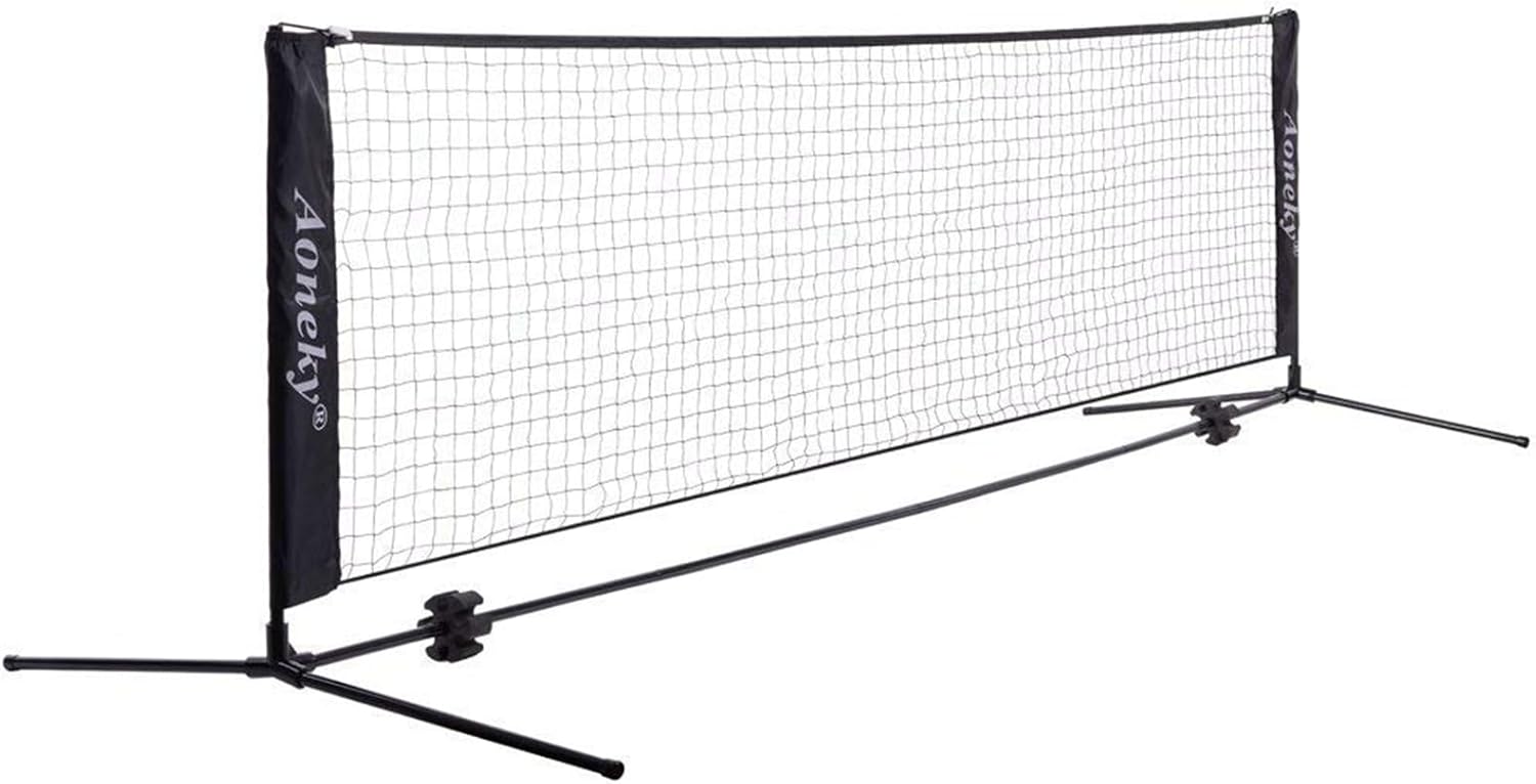 Aoneky Mini Portable Tennis Net - Perfect for Kids Soccer Fun