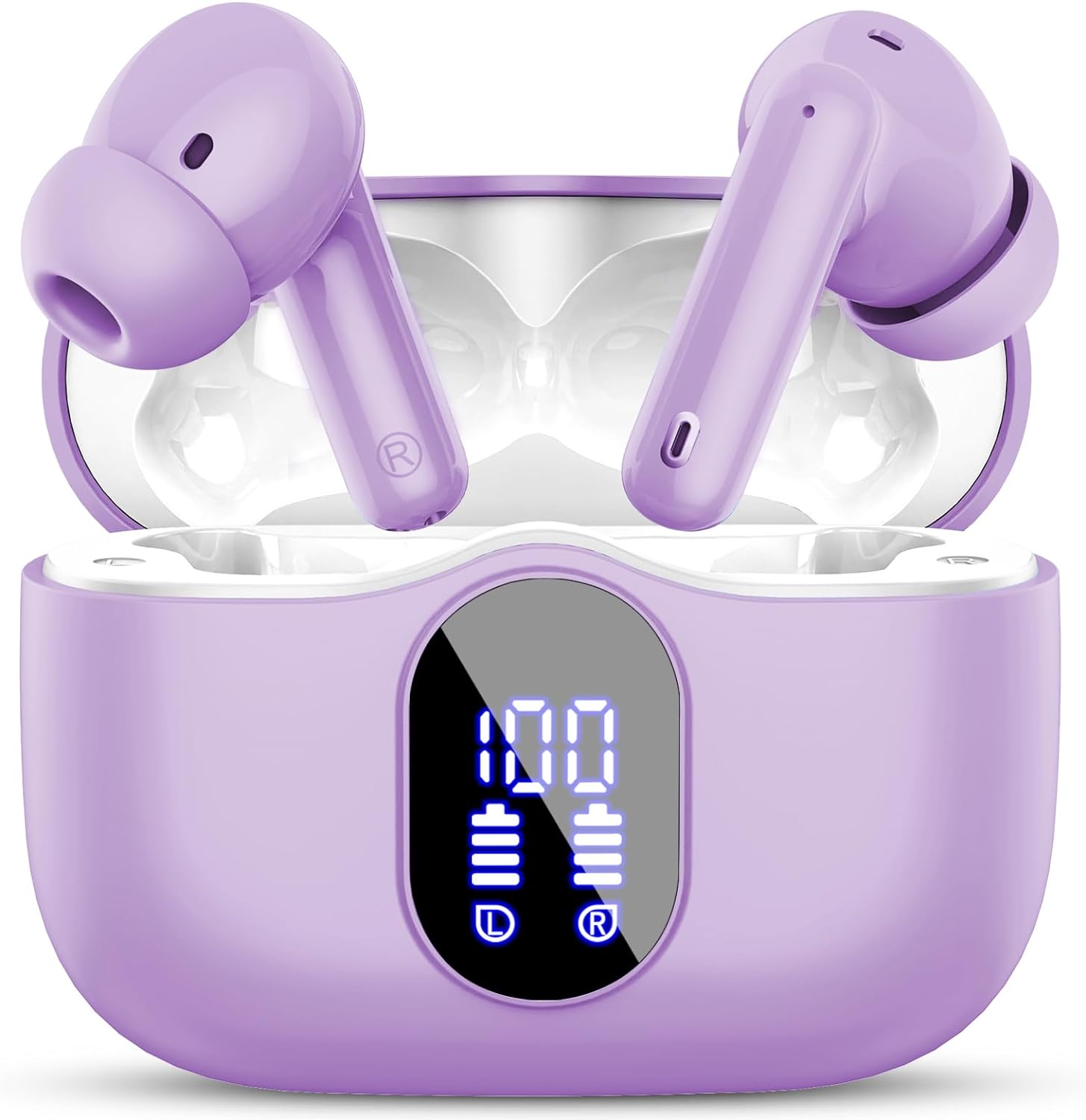 Btootos Wireless Earbuds: Bass Stereo, Noise Cancelling Mic, Waterproof, 36H Playtime
