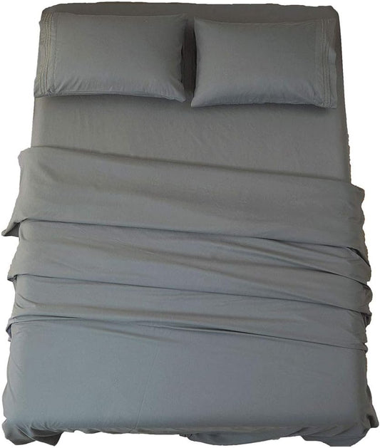 SONORO KATE Twin XL Bed Sheet Set - Super Soft Microfiber