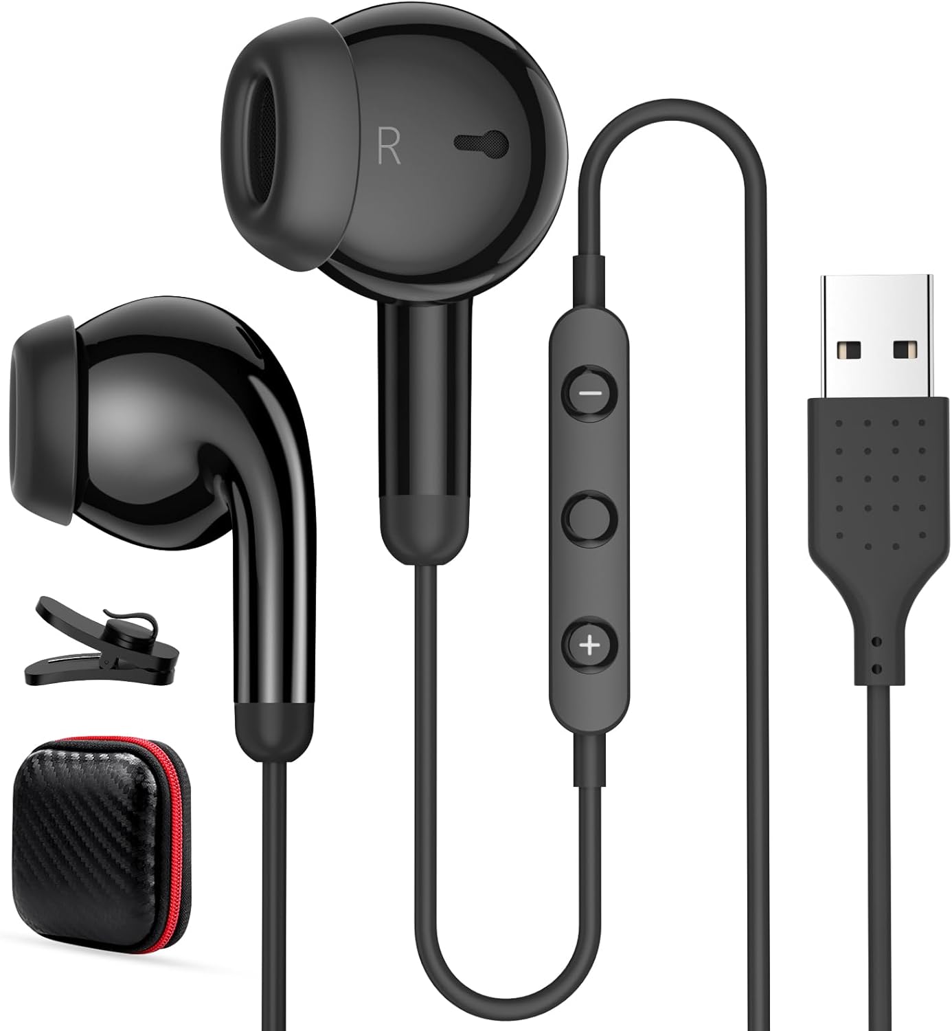 USB Headset - Crystal Clear Audio for Zoom Calls