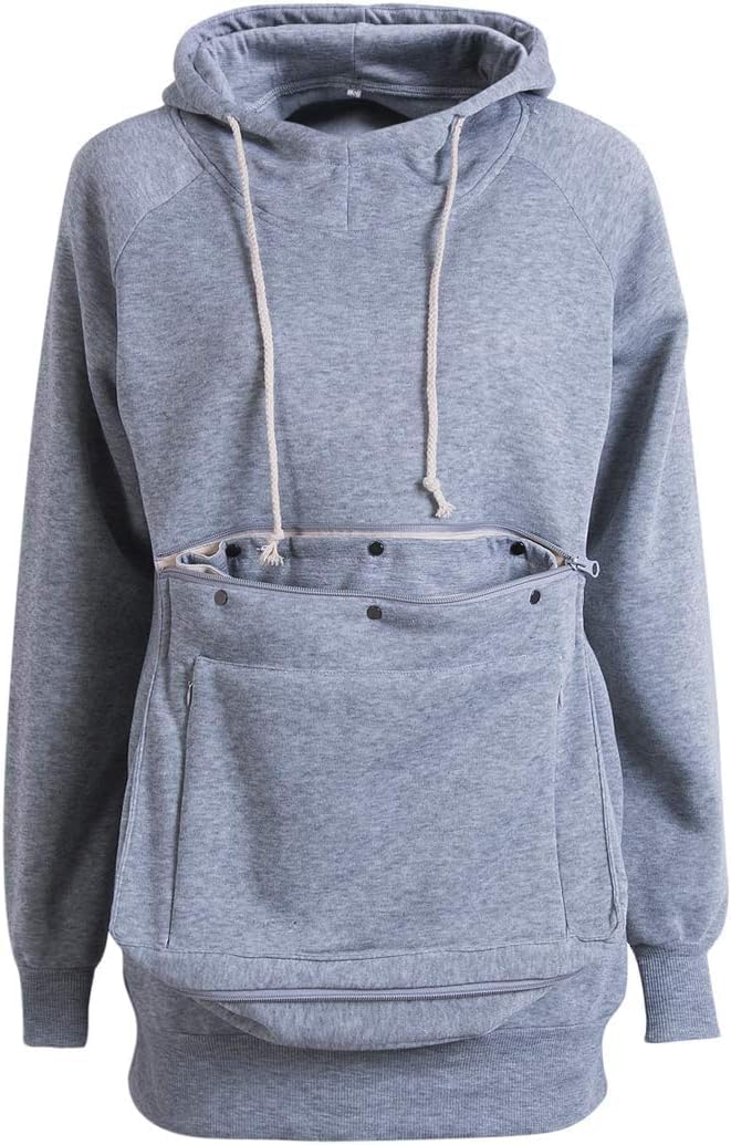 Cozy Kangaroo Pocket Hoodie for Pet Lovers