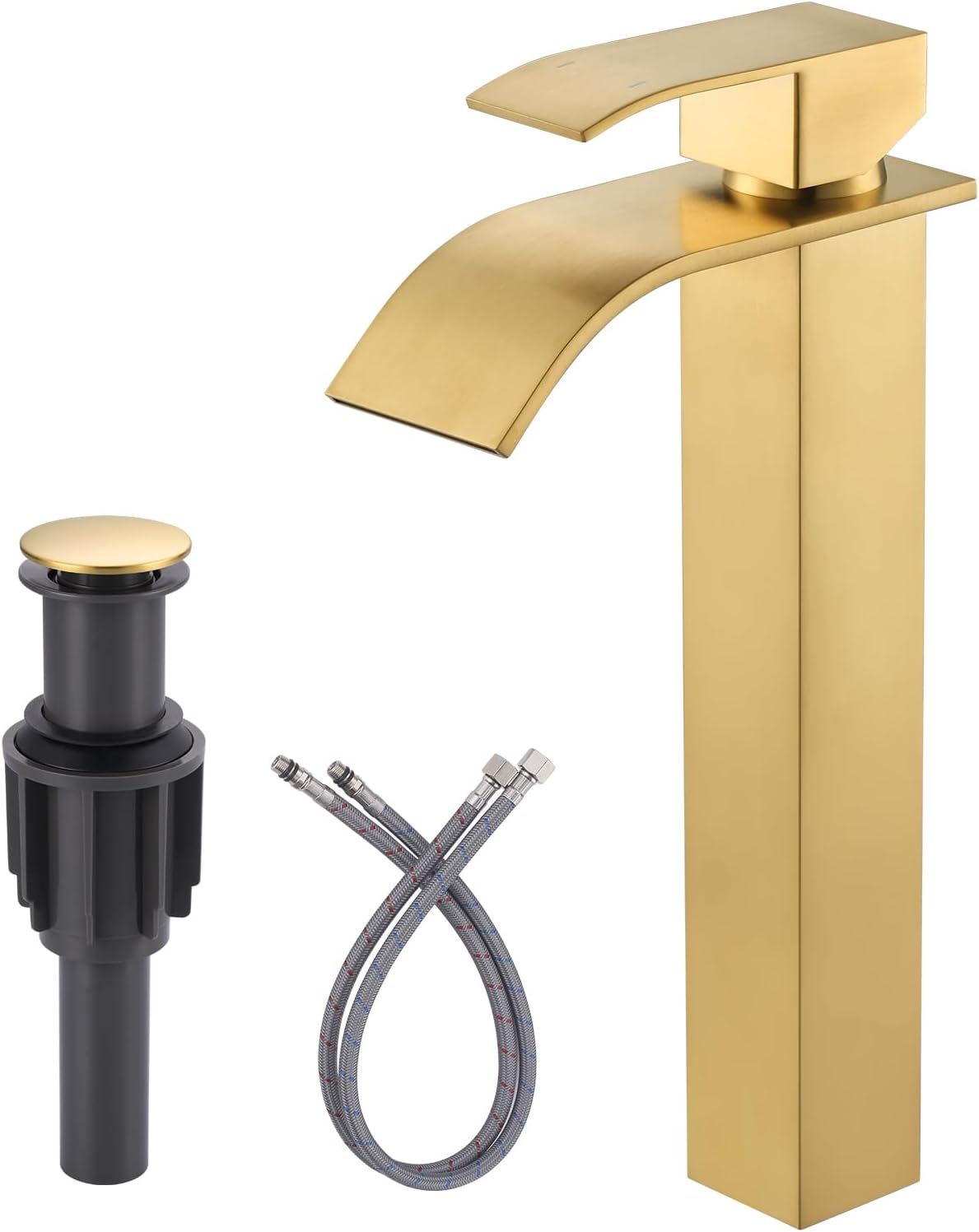 ARCORA Vessel Sink Faucet Brushed Gold for Elegant Bathrooms