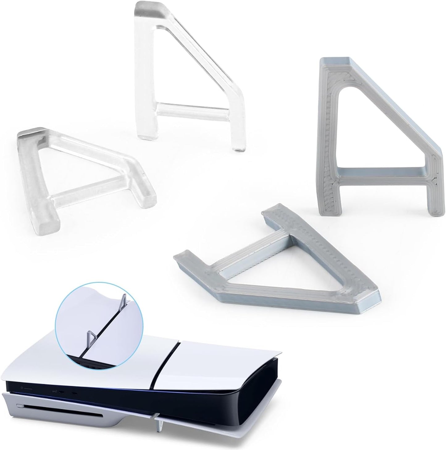 Secure Your PS5 Slim: Horizontal Stand Set