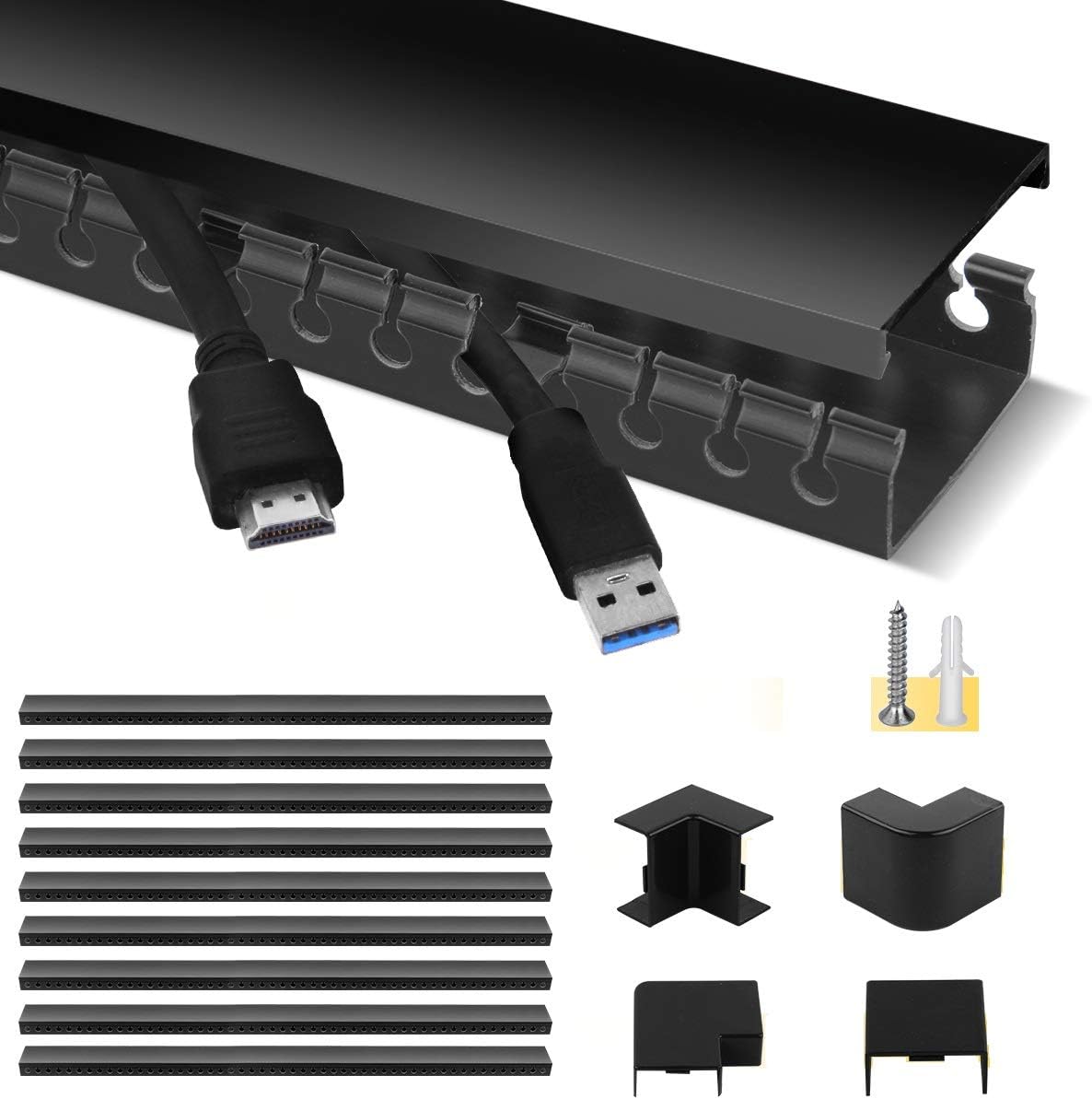 Stageek Cable Raceway Kit - Organize Wires with Ease!