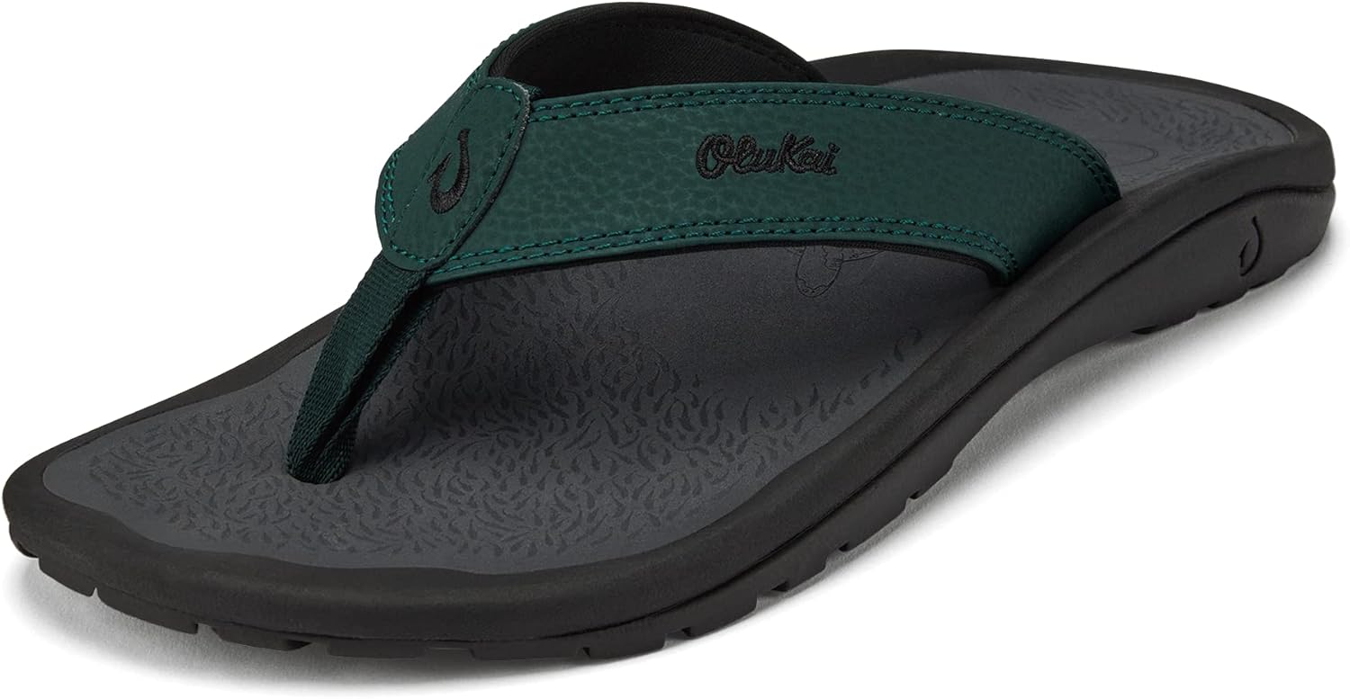 OLUKAI Ohana Men's Beach Sandals for Comfort and Durability