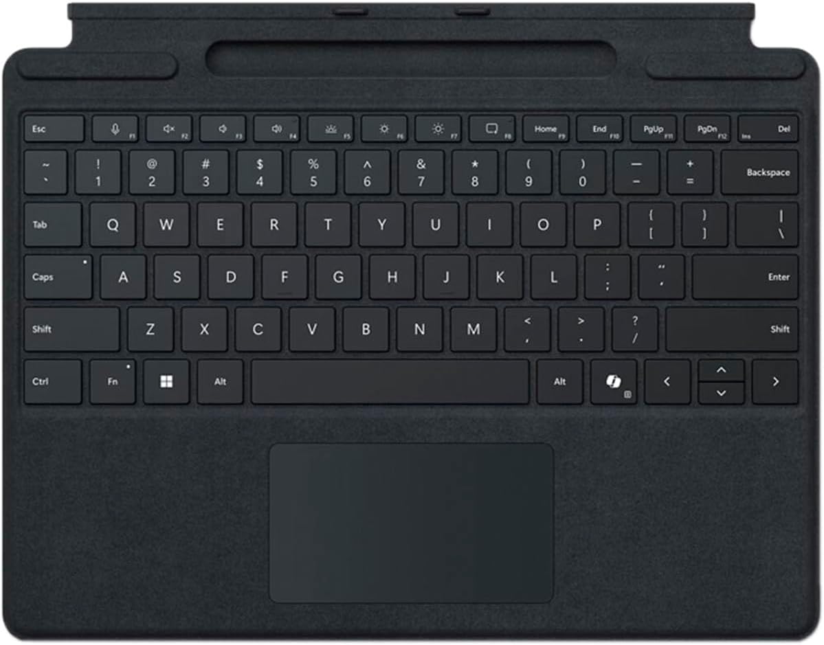 Microsoft Surface Pro Keyboard with Pen Storage for Ultimate Typing