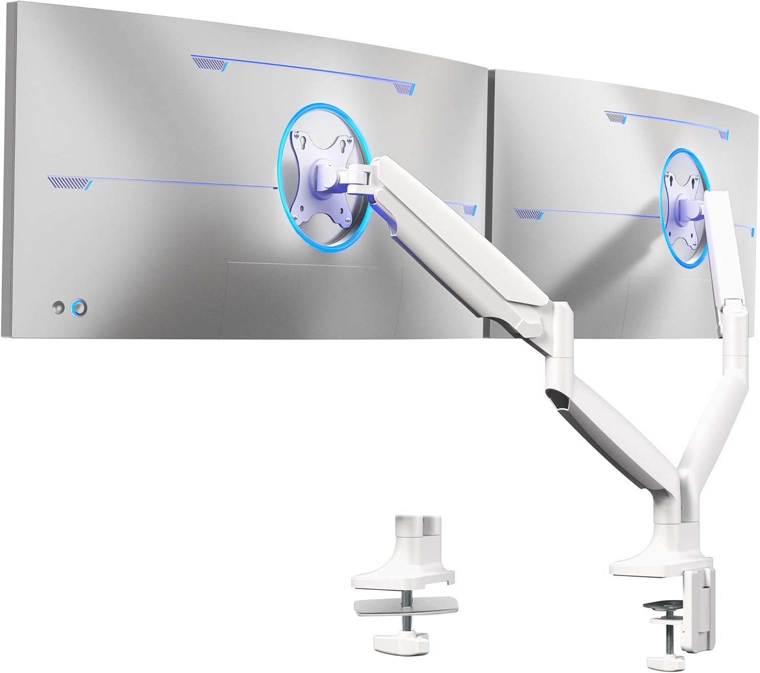 VIVO Premium Aluminum Heavy Duty Dual Monitor Arm for Ultrawide Use