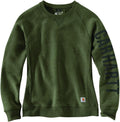 Carhartt Women's Midweight Crewneck Sweatshirt for Relaxed Comfort