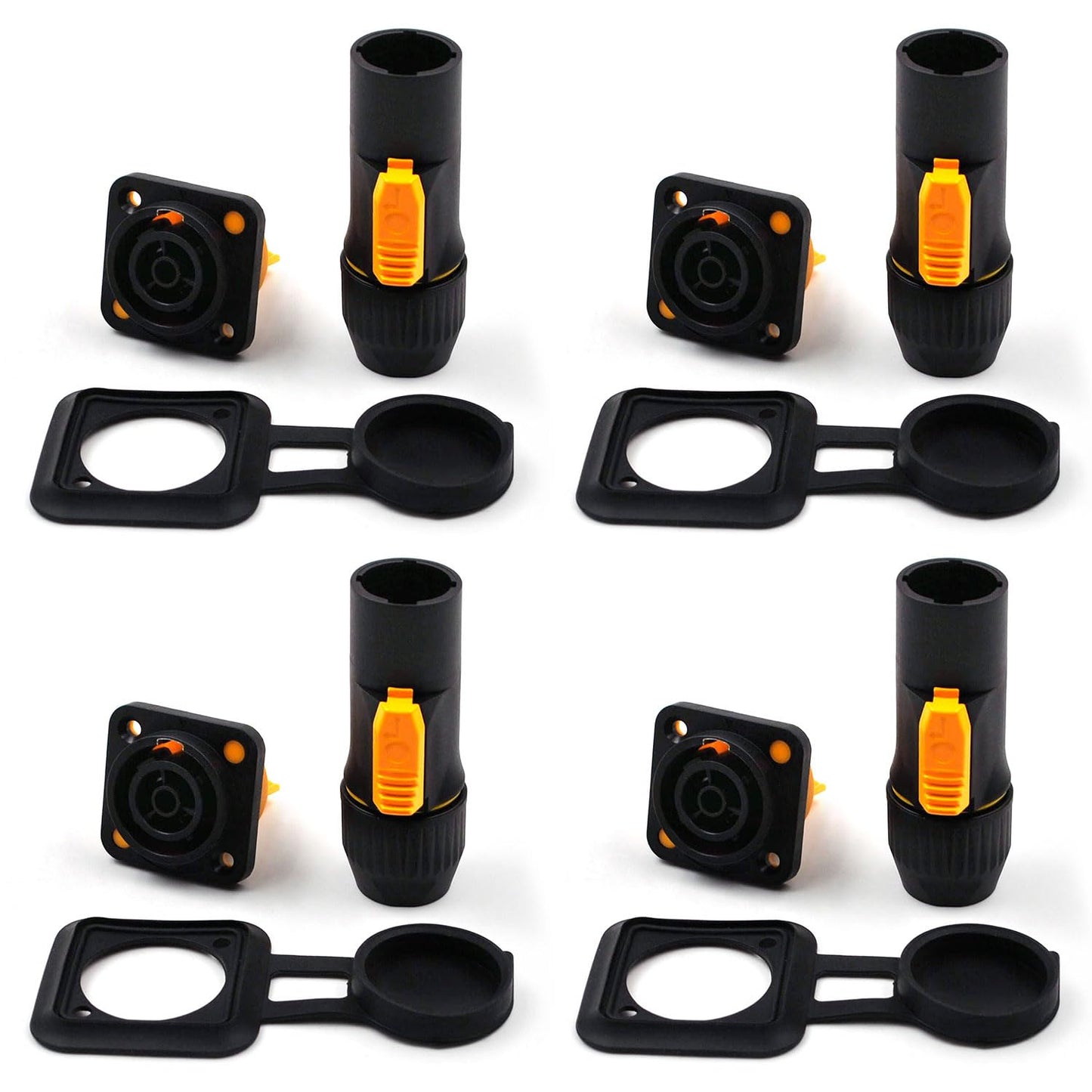 Outdoor Protection Waterproof Locking Connector for Power Needs