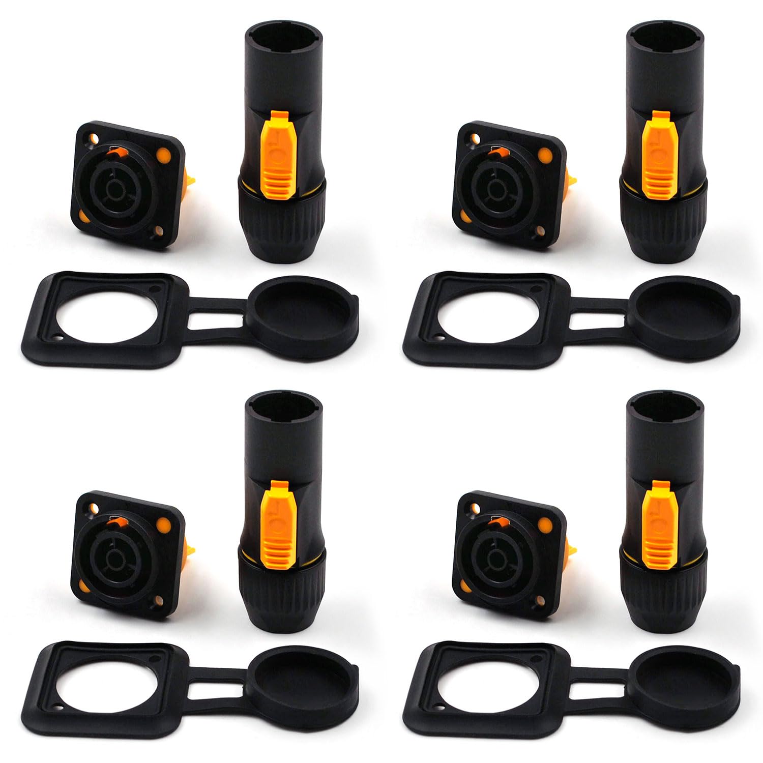 Outdoor Protection Waterproof Locking Connector for Power Needs