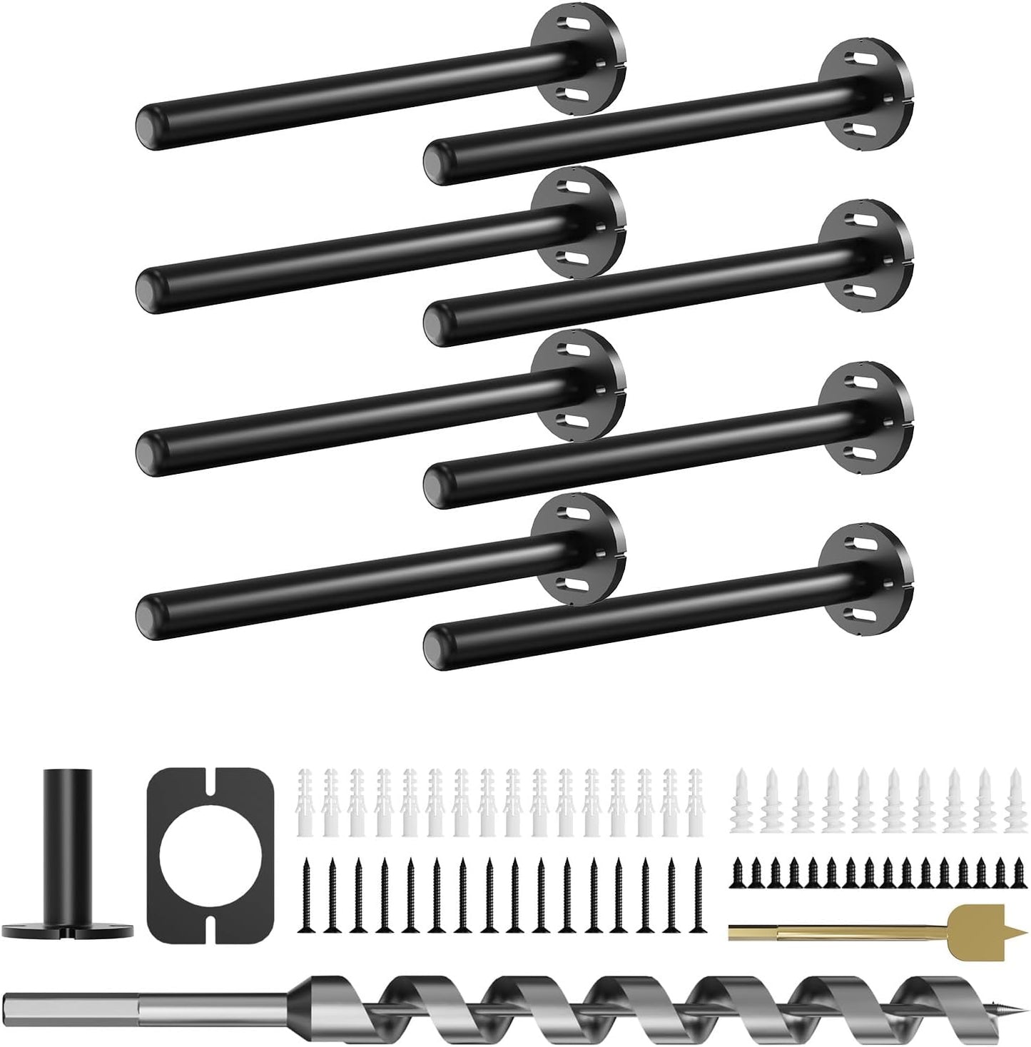 Heavy Duty Floating Shelf Brackets for Modern Home Decor